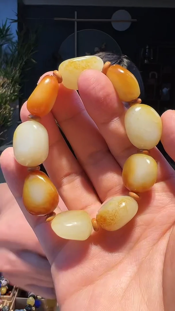 【闪购商品】和田玉手串未镶嵌单圈