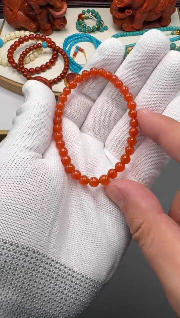 未镶嵌手串南红玛瑙听****～1111