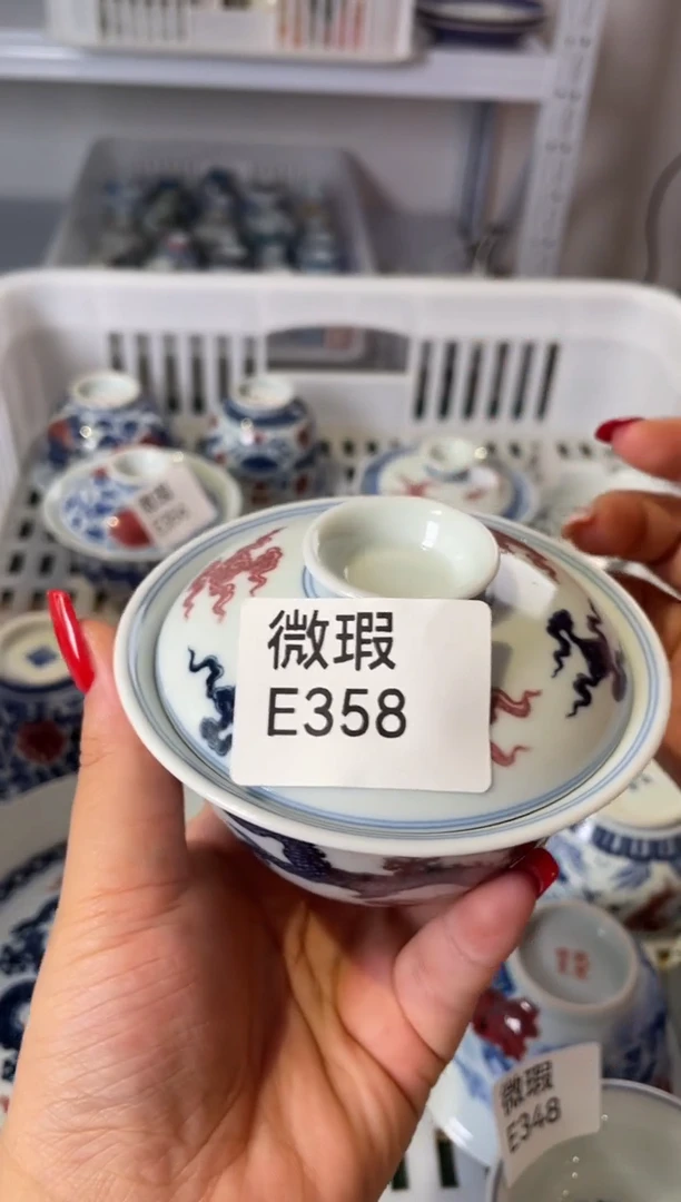 其他景德镇手工手绘陶瓷微瑕E358