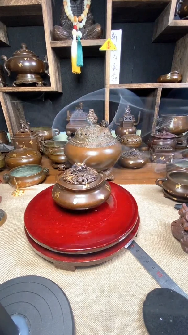 【闪购商品】纯铜 精品铜 摆件熏香炉/摆件