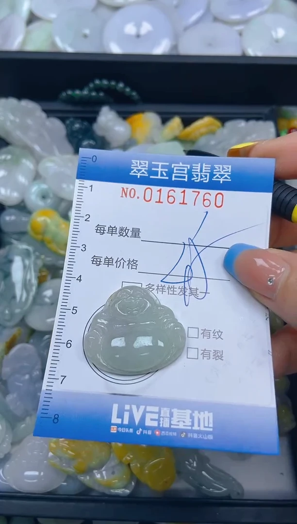 翡翠未镶嵌颈饰闪购0161760