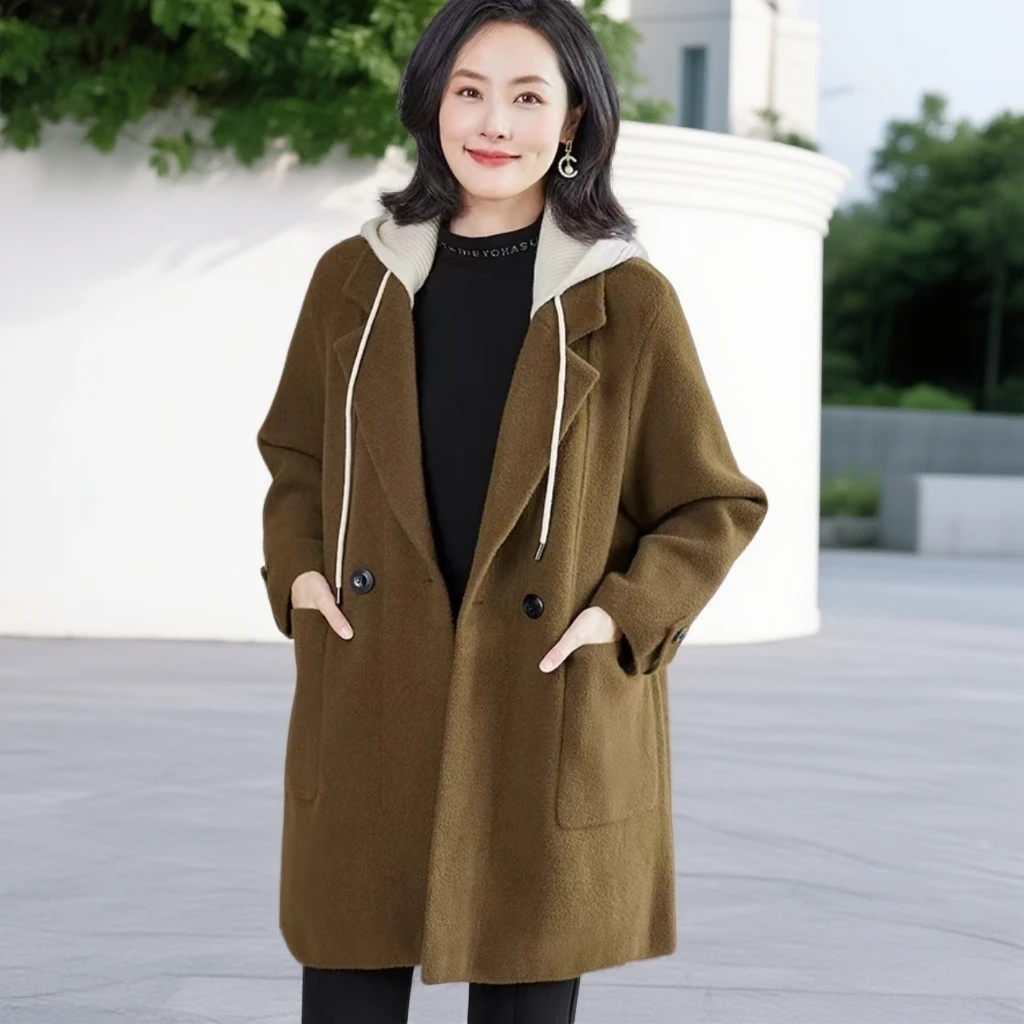 新款时尚双面韩国绒外套5212