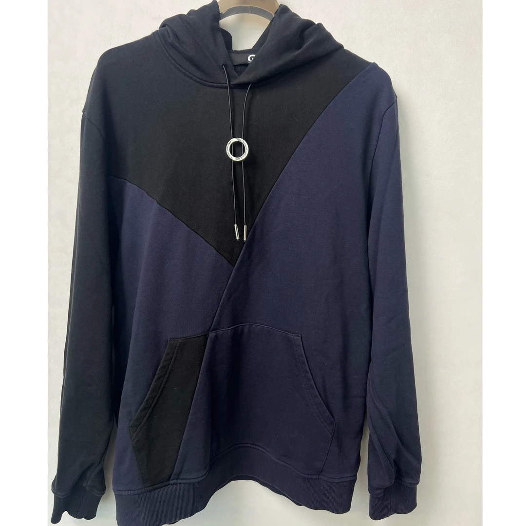 99新 Givenchy/纪梵希 拼接 连帽卫衣 L码 B10087