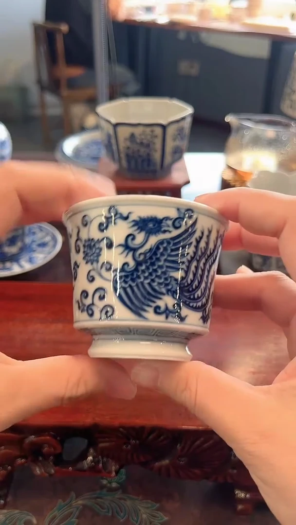 镹曰陶手工手绘柴窑制作孤品