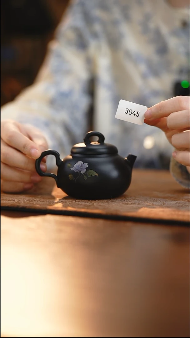雲梦茶器紫陶茶壶3045