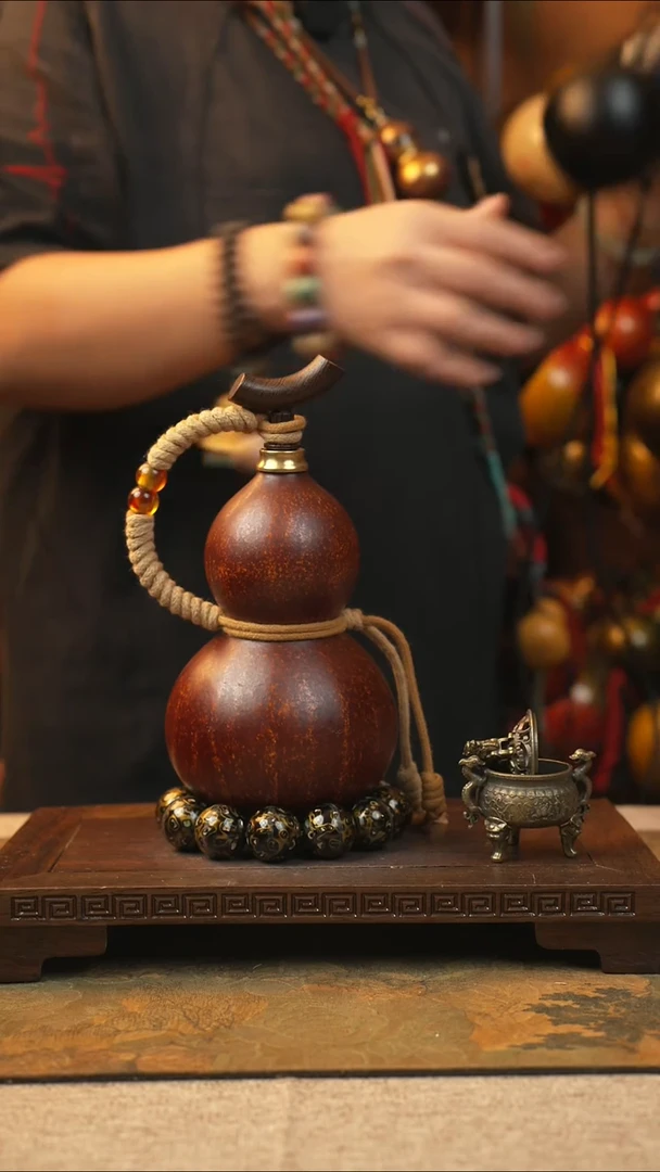 256大漆一物一拍记葫堂出品【不带手串】