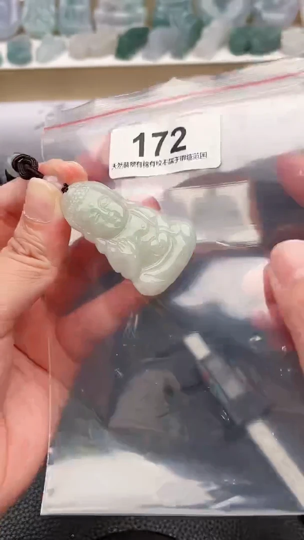 颈饰未镶嵌翡翠天然缅甸翡翠A货172
