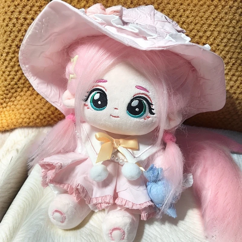 正版小马宝莉柔柔20cm棉花娃娃衣服毛绒芭比娃娃女生儿童节日礼物