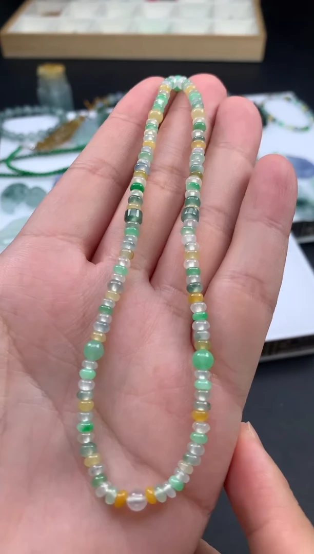 未镶嵌手链翡翠翡翠