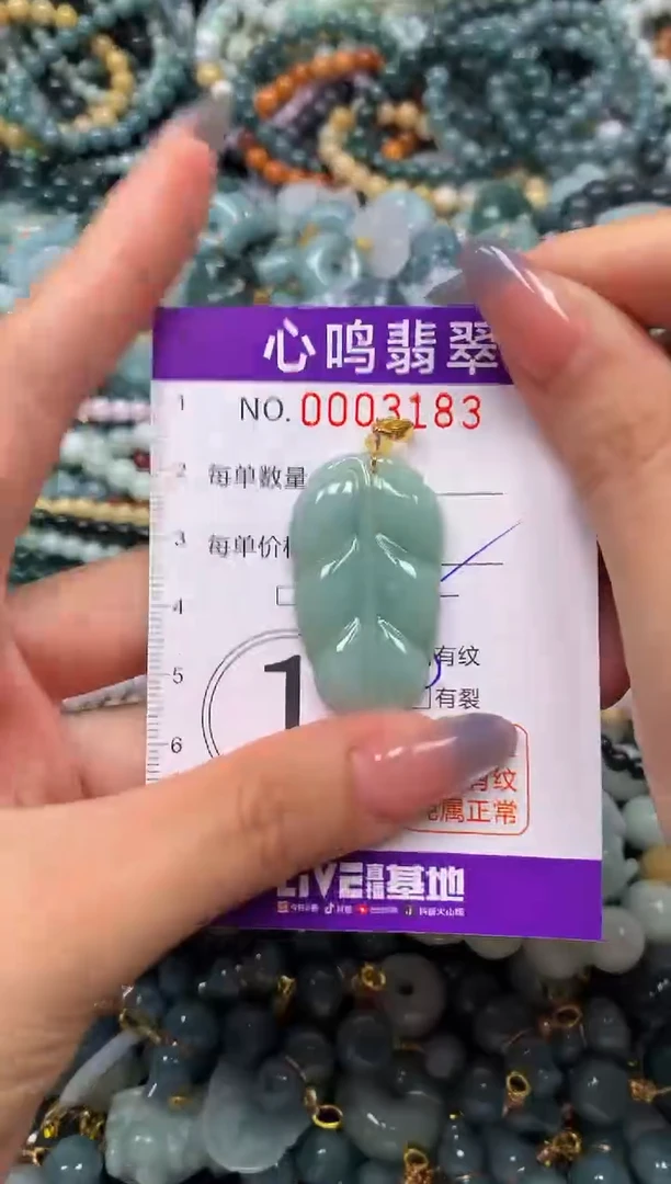 颈饰未镶嵌翡翠闪购003183