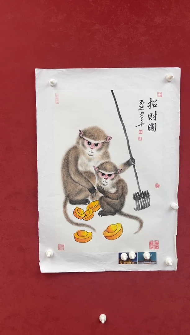国画老师创作作品  73.