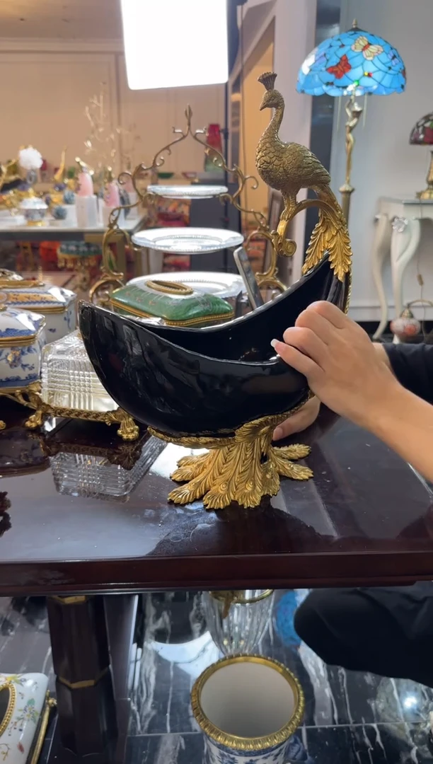 黄铜黛姿家居装饰品摆件