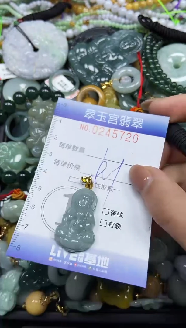 颈饰未镶嵌翡翠闪购C0245720