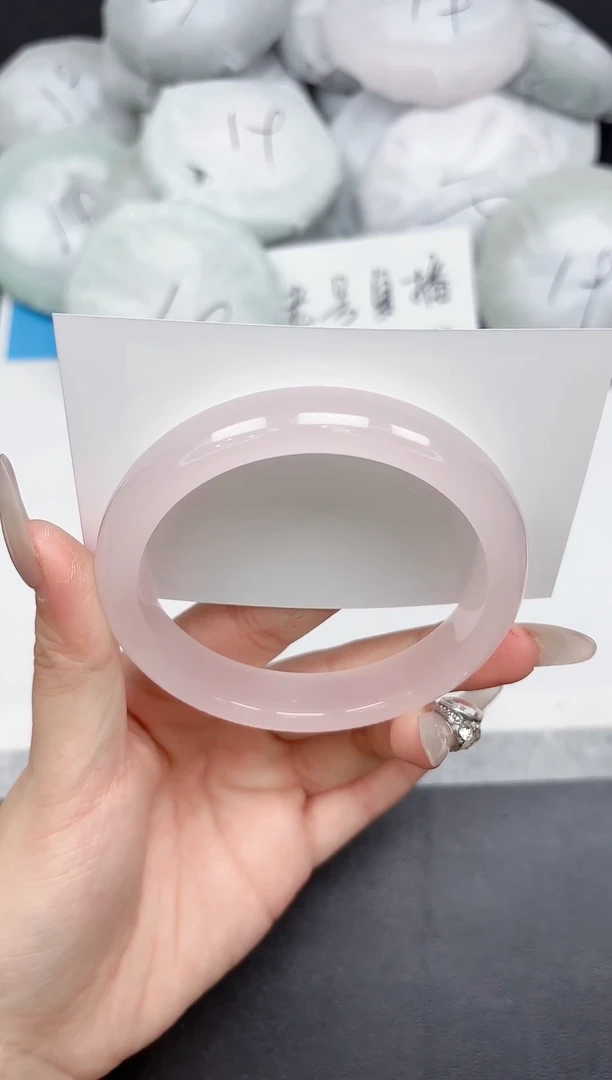 未镶嵌手镯石英质玉119-63-64