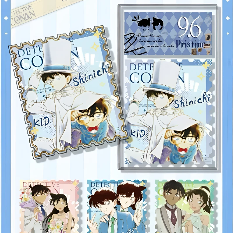 【玩法合集】樱欣文化名侦探柯南邮票评级卡国卡文创收藏卡