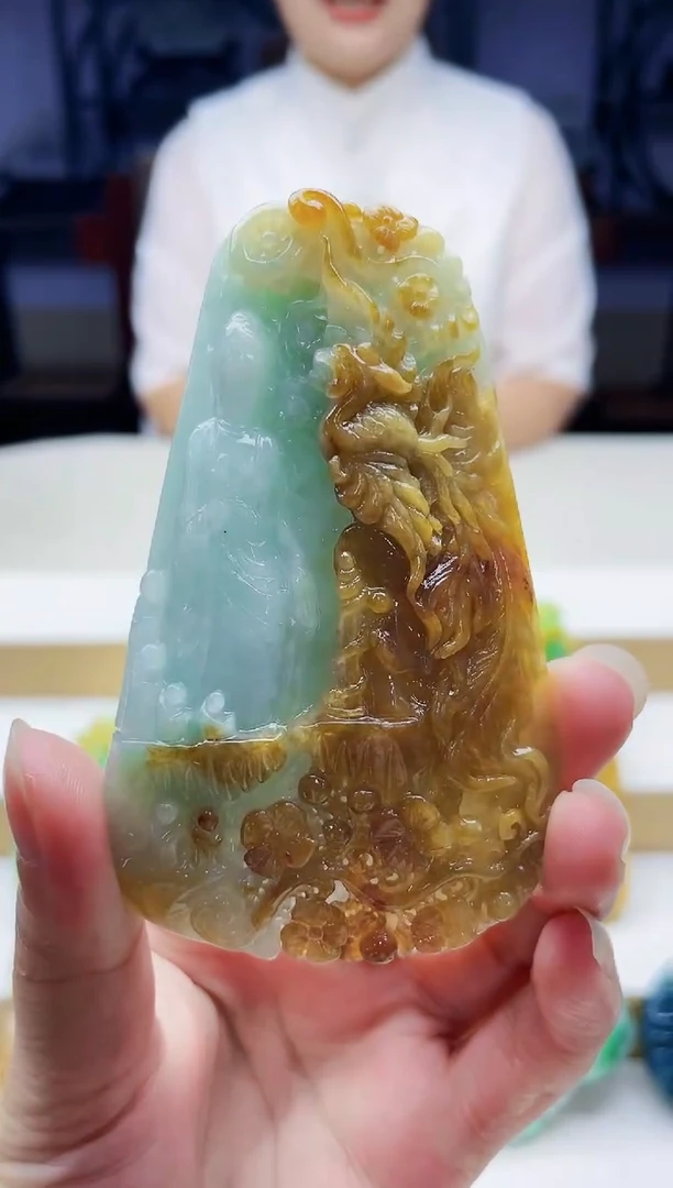 未镶嵌定制翡翠毛货09230172