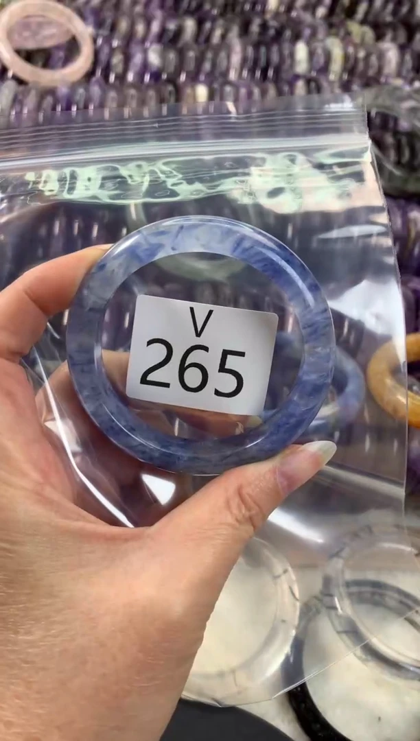 【闪购商品】水晶水晶手镯V未镶嵌265-55