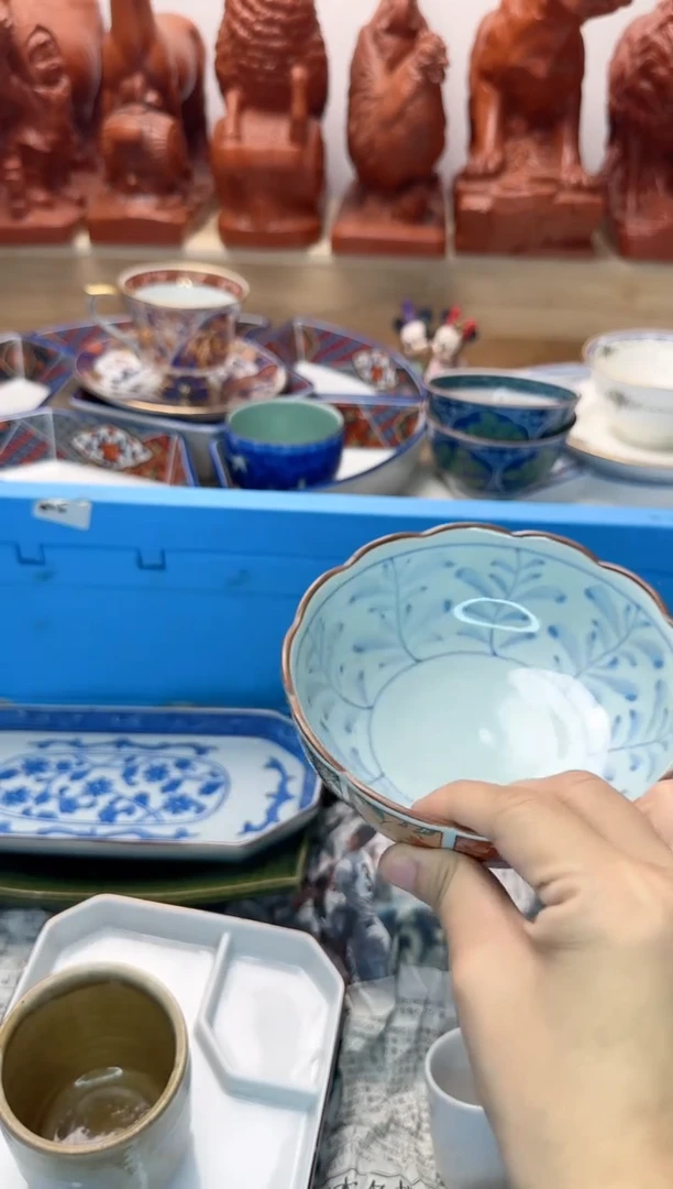 茶杯紫砂可*容873陶艺中古瓷器满18米包邮