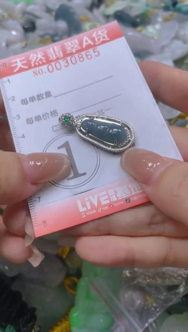 翡翠未镶嵌颈饰闪购0030865