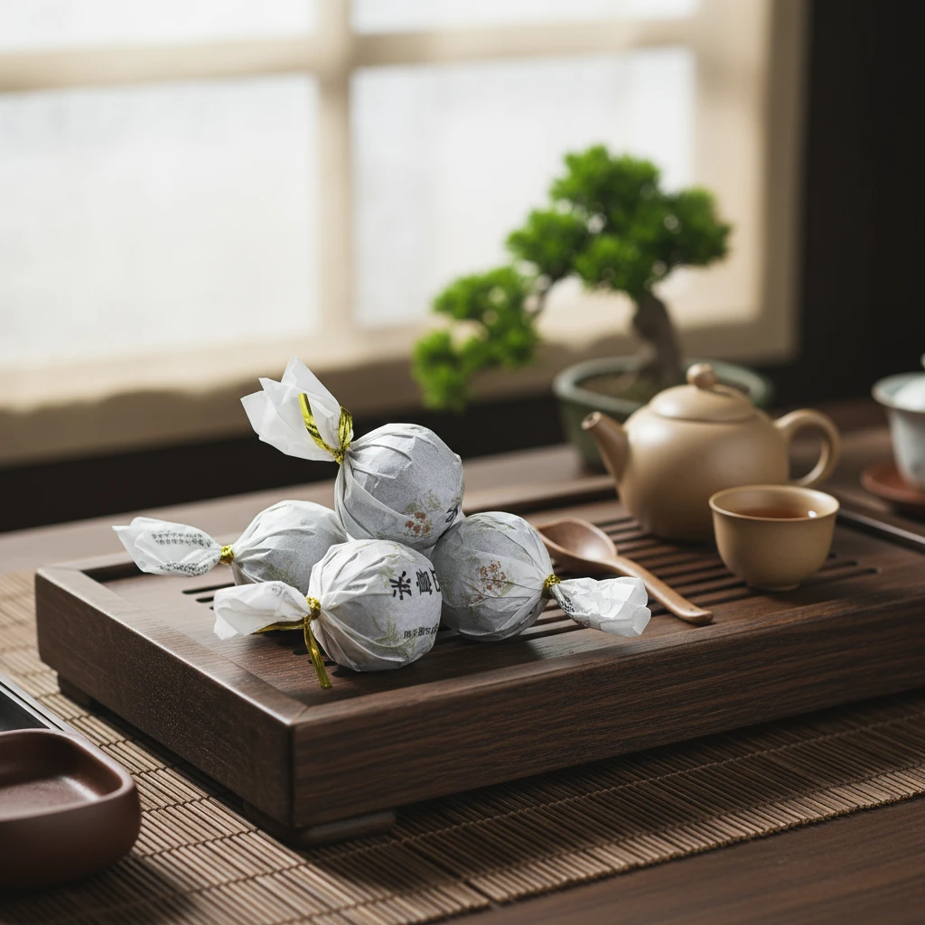 【林记茶庄】 冰岛白茶  龙珠