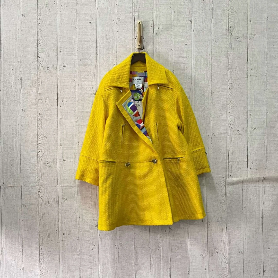 95新 Chanel/香奈儿 海囤 香奈儿 大衣 36码/bc56361