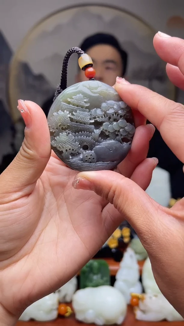 【闪购商品】和田玉吊坠未镶嵌32