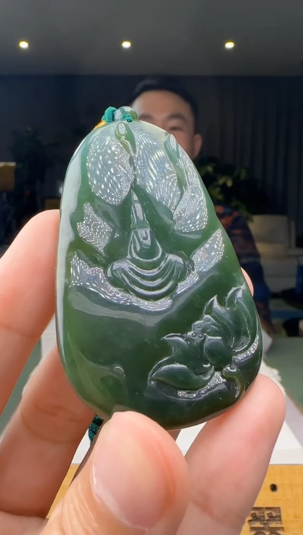 【闪购商品】翡翠吊坠(不含链)未镶嵌XM@@WS50202H020