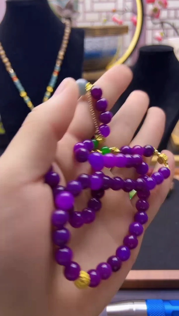 【闪购商品】苏纪石（舒俱来）颈饰14K金镶嵌S512