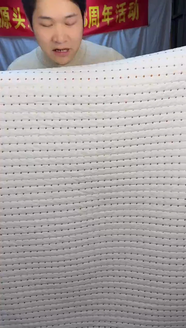 棉纯棉米粒秀180*200单床盖白色