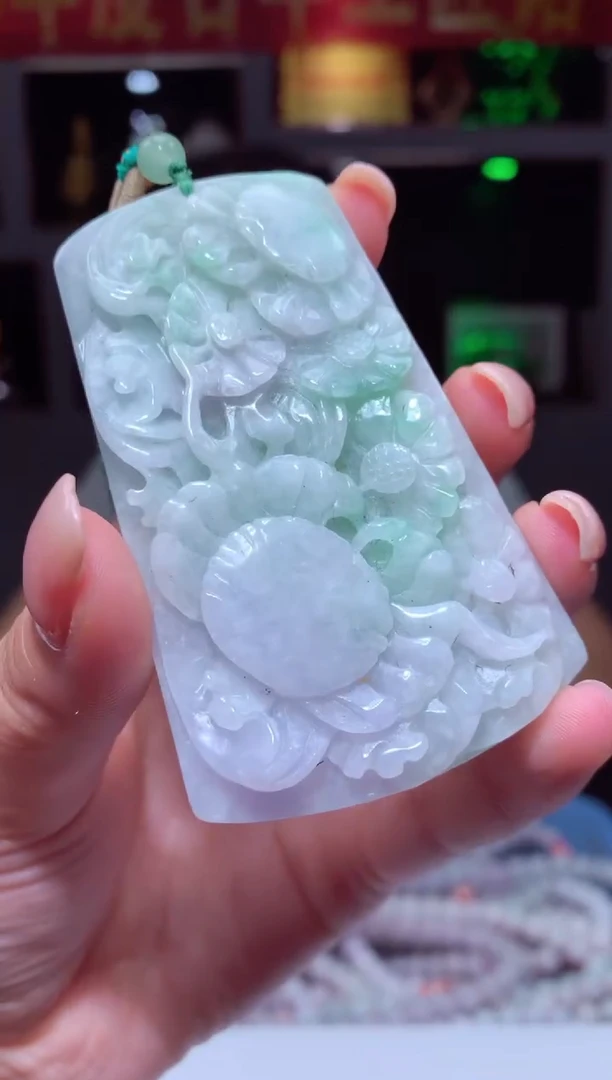 吊坠(不含链)未镶嵌翡翠天然翡翠A货82