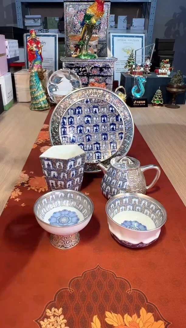 【闪购商品】杯93万佛五件套（五方公道）