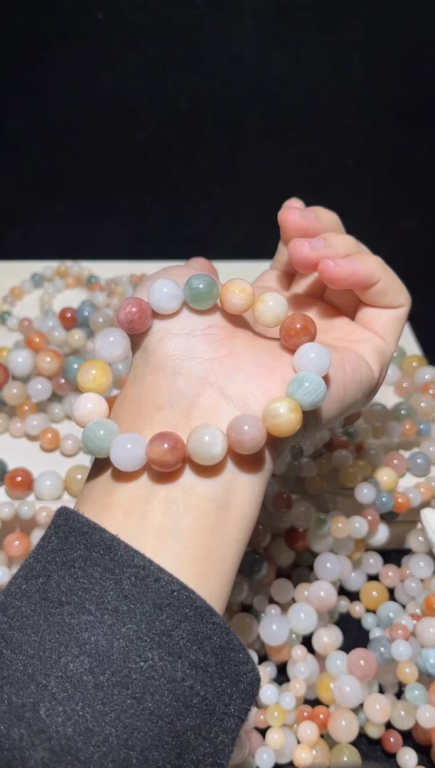 未镶嵌手串水晶27彩兔毛出厂价默认微瑕不退换12+