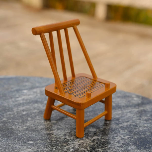 高山楠竹茶具手机架展示架茶台杯架微盆景摆件底座零配件怀秀竹椅