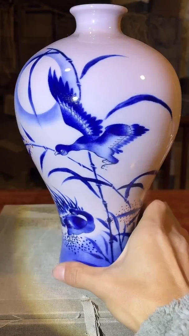 摆件瓷E43景德镇陶瓷摆件