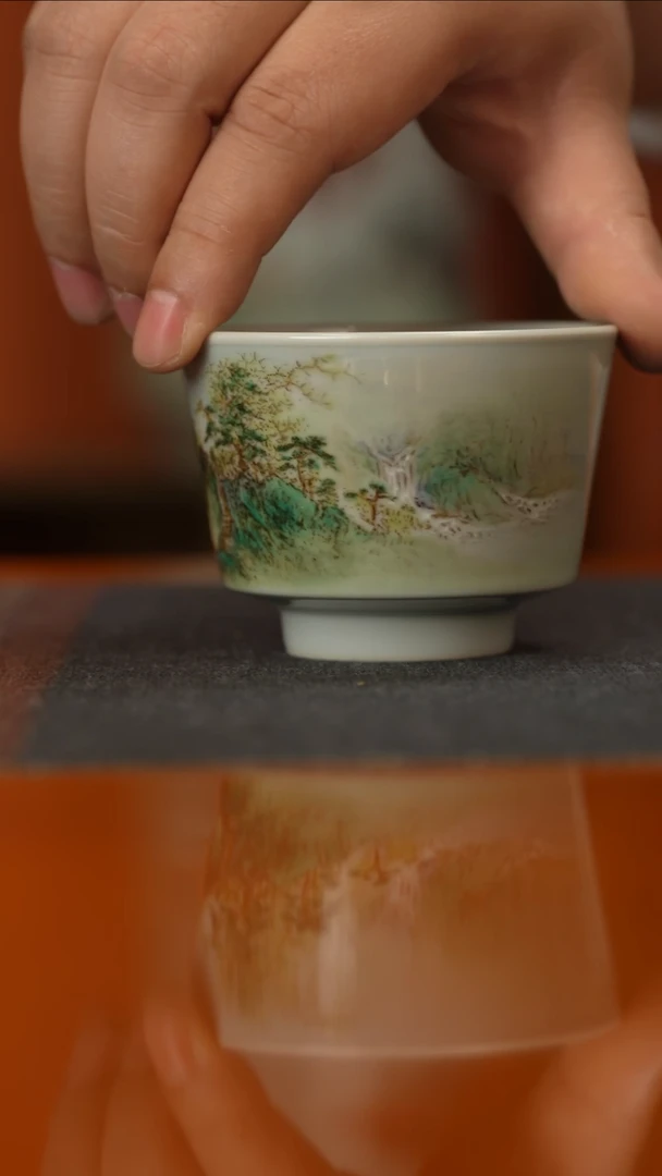 摆件a584景德镇手工制瓷
