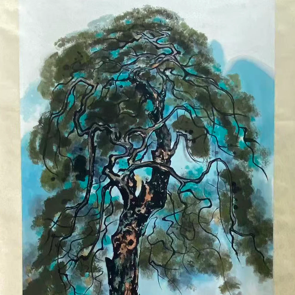 DY5926 吴先生 山水 137*67 纸本