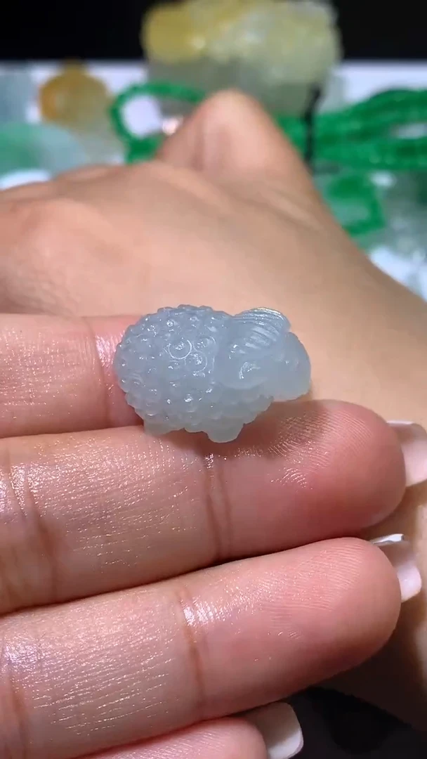 未镶嵌定制翡翠毛货