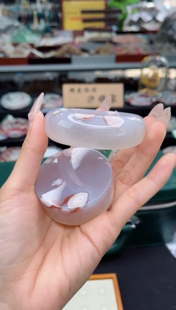 【闪购商品】石英质玉手镯未镶嵌55圈口（赠品镯心）3567247