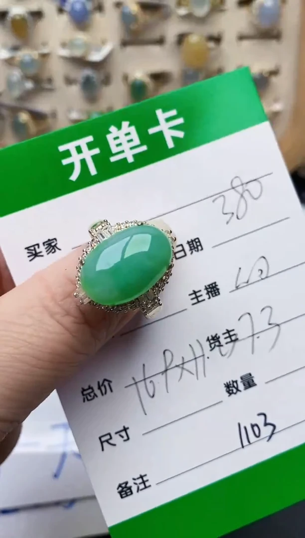 颈饰未镶嵌翡翠1103