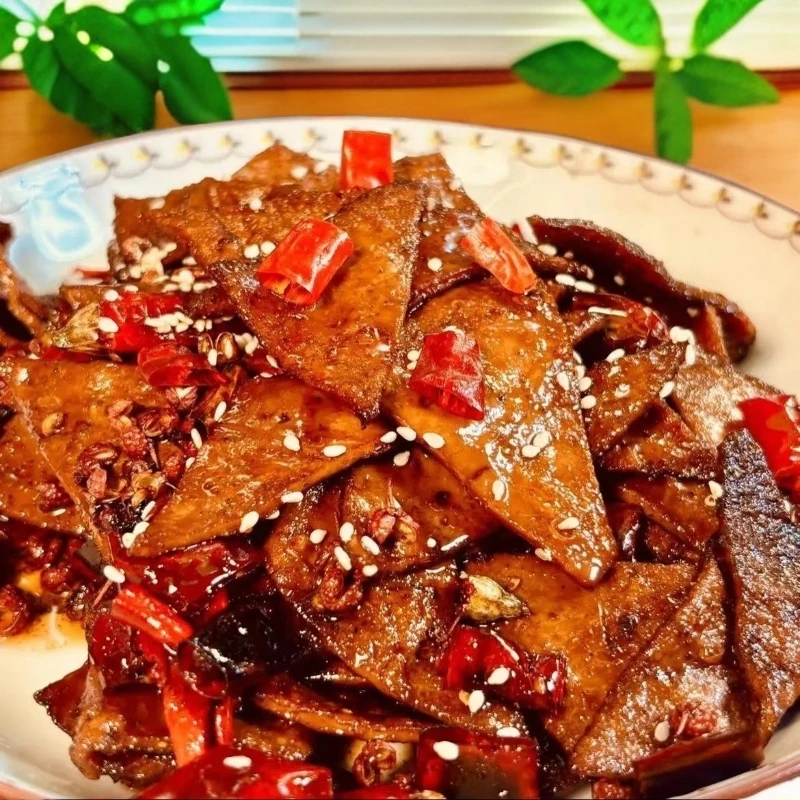 四川冷吃香辣豆干追剧必备开袋即食可口下饭菜