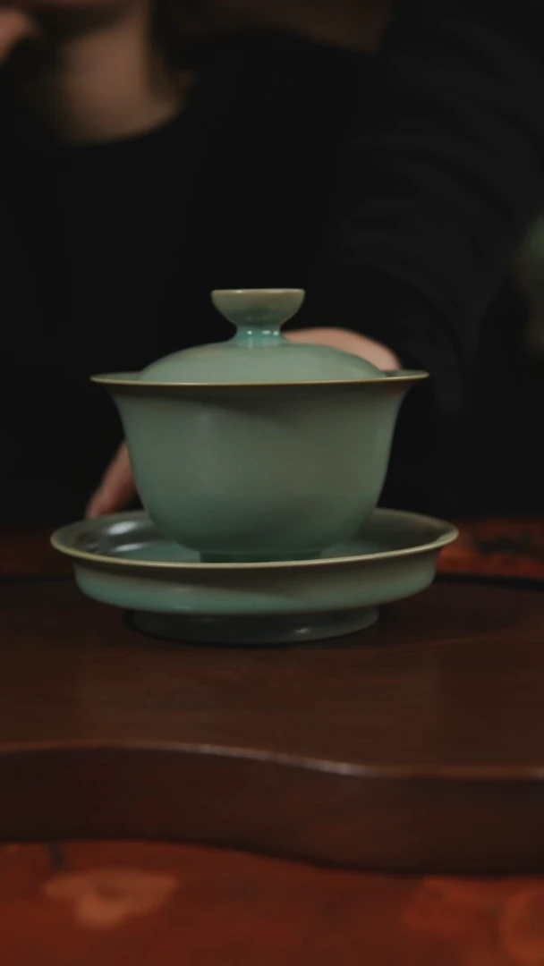 杯子瓷T***黄汝州原产地原矿仿古老釉q
