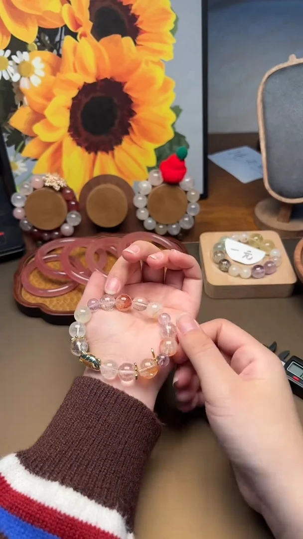 未镶嵌手串水晶1