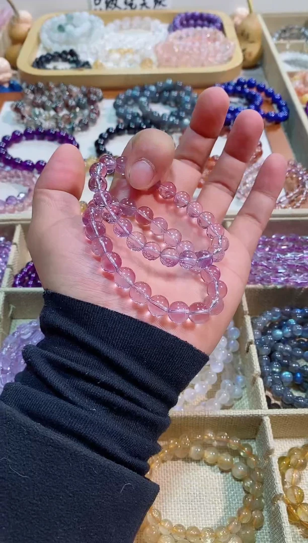 【闪购商品】紫晶手链未镶嵌玻利维亚紫水晶10M+ (多样性发其一）