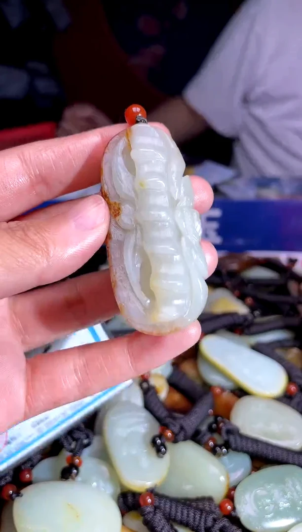 和田玉未镶嵌挂件1