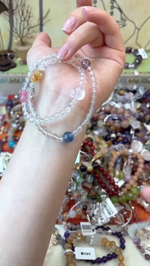 水晶手链未镶嵌486手串