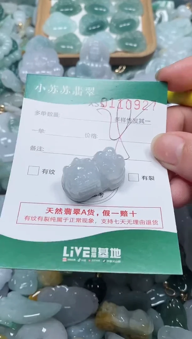【闪购商品】翡翠颈饰未镶嵌闪购商品0110927