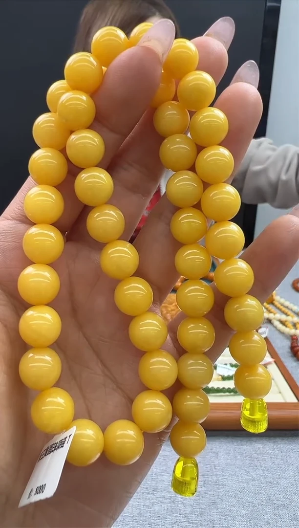 【闪购商品】琥珀颈饰未镶嵌23秒拍号