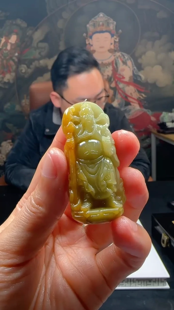 【闪购商品】定制翡翠未镶嵌L-@@QJXC11553