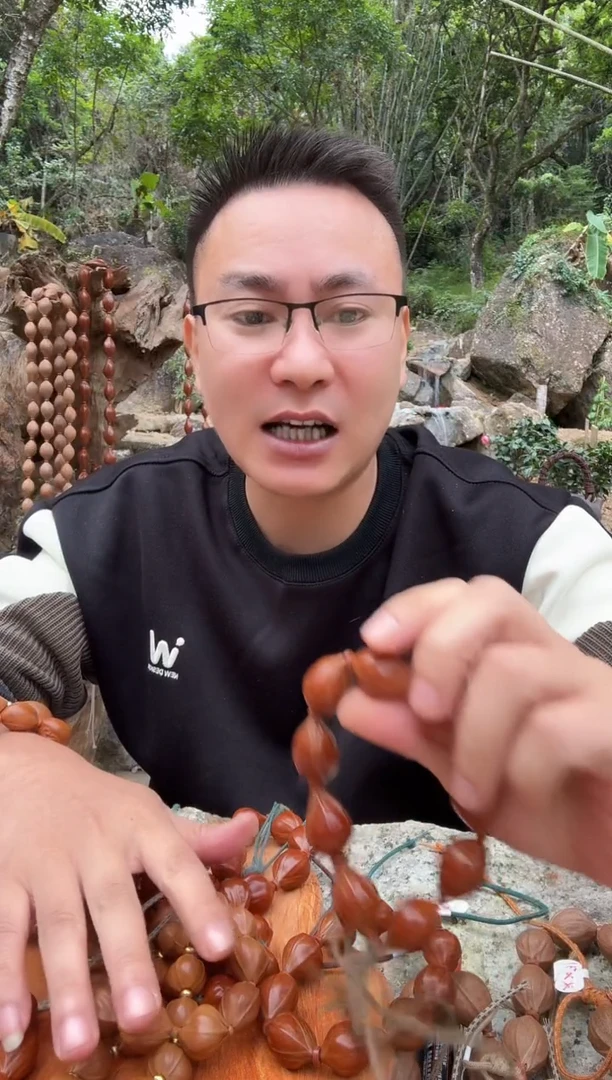 手串橄榄核润20.26梅林水晶核