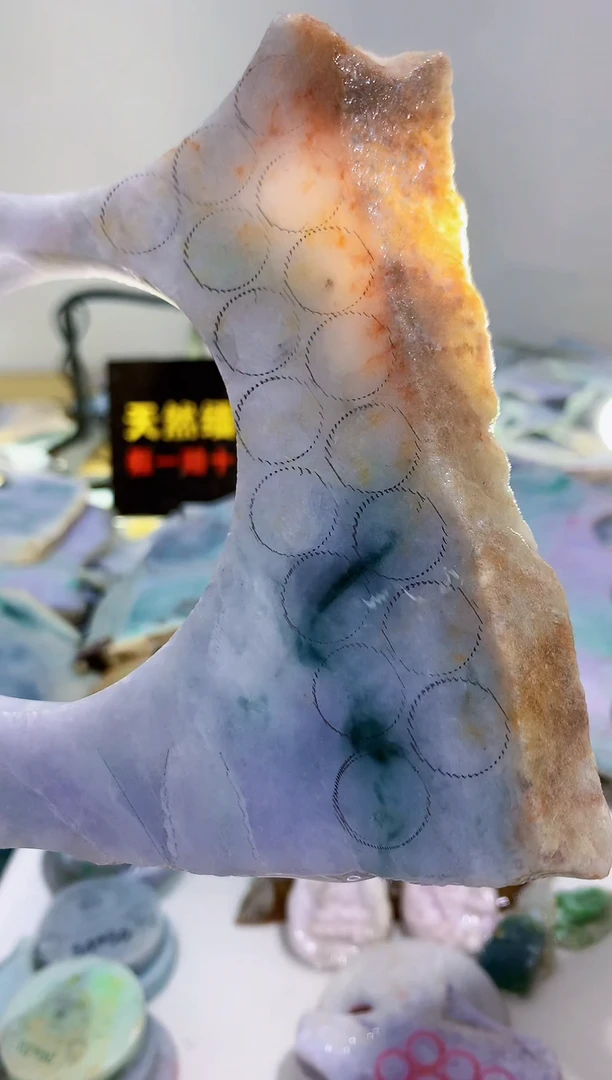 裸石翡翠0蒙0翡翠珠宝957